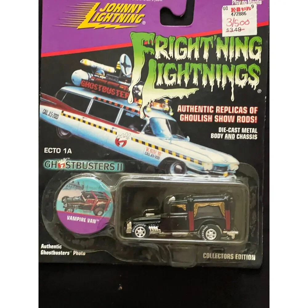 Ghostbusters Johnny Lightning Vampire Van Frightning Lightnings Limited Edition